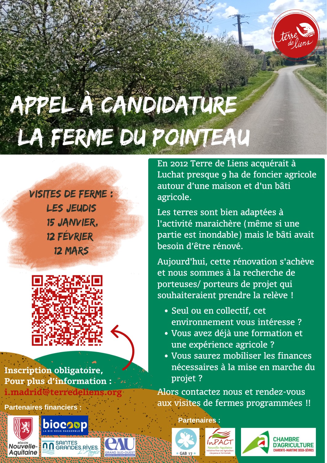 Affiche Ferme Ouverte