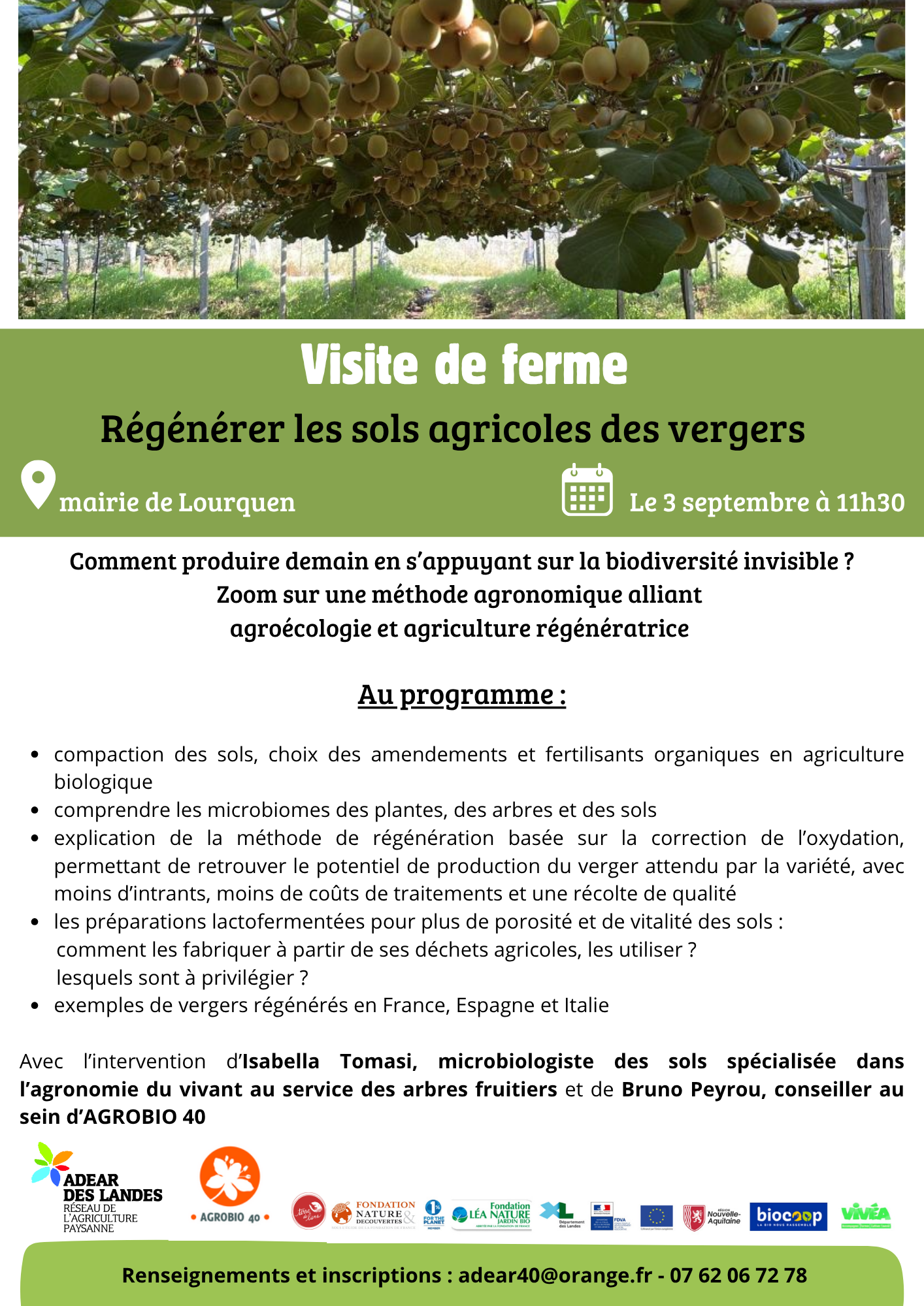 affiche adear40 régénération vergers