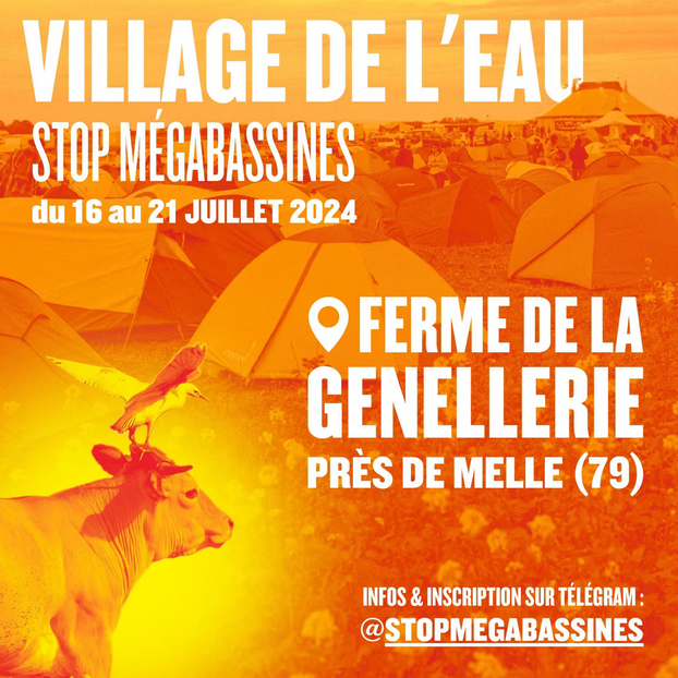 Screenshot 2024 06 24 at 15 58 24 19 20 JUILLET MOBILISATION INTERNATIONALE STOP MÉGA BASSINES Village de leau du 16 au 21 juillet