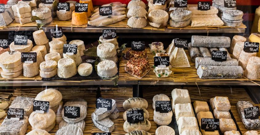 Variétés de fromage