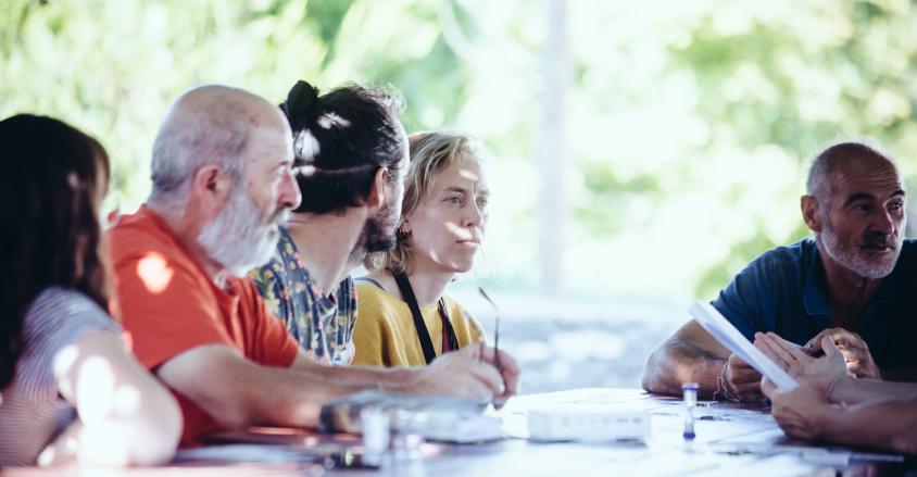 a la palce du champs de mais